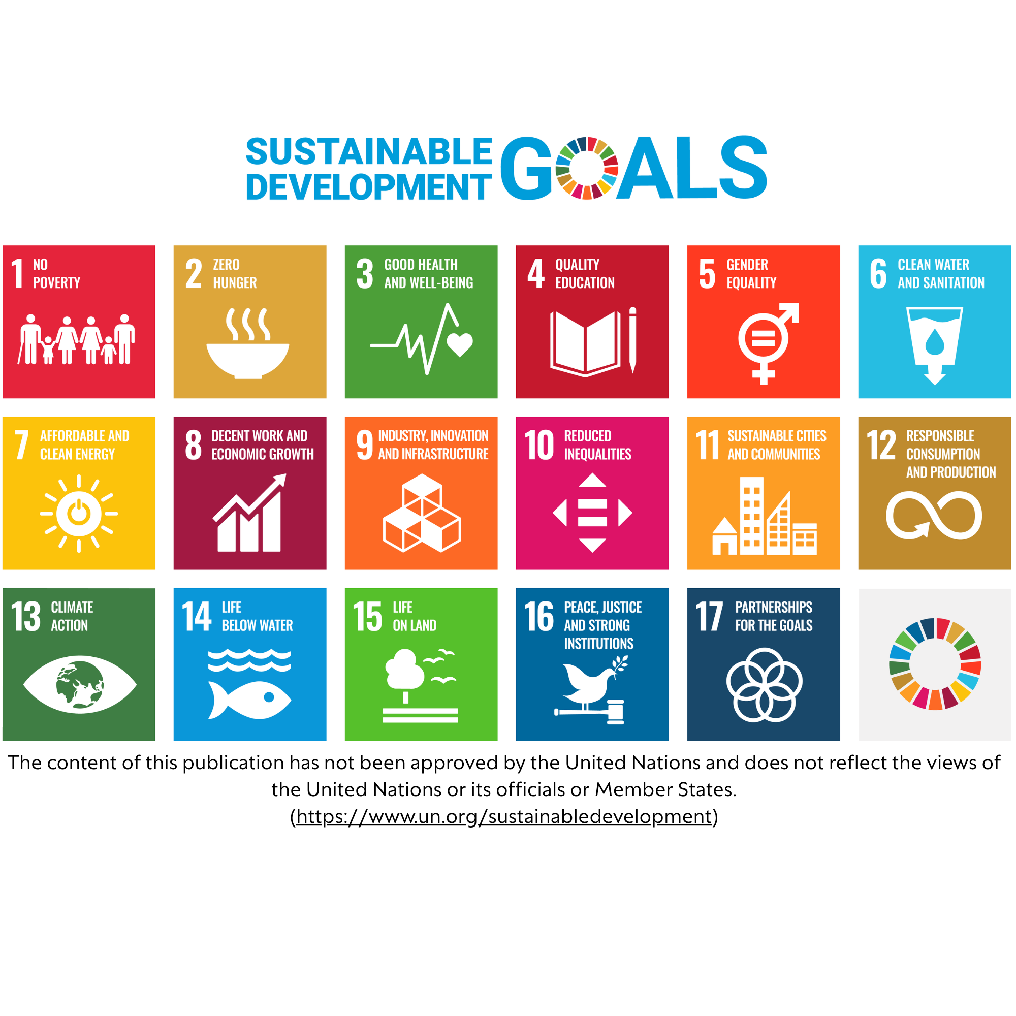 Circular overview of the Sustainable Development Goals